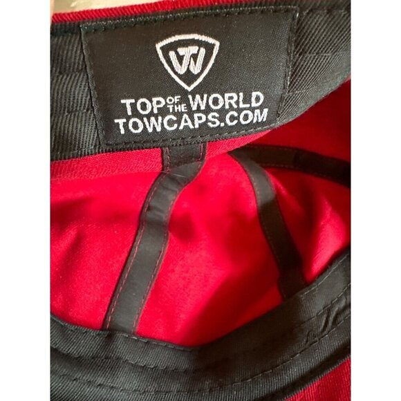 Indiana University Adjustable Red Baseball Cap Collegiate Licensed - Picture 5 of 7